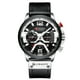 thumbnail image 1 of 8329 Reloj de pulsera de cuarzo para hombres de negocios. Reloj deportivo. Tres sub-marcados. C CURREN  Mirar, 1 of 7