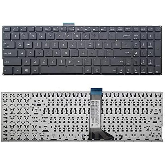 New US Black Keyboard Replacement for Asus F555 F555DA F555DG F555LA F555LB F555LD F555LF F555LJ F555LN F555LP F555UA F555UB F555UJ F555YA F555YI w/o Frame