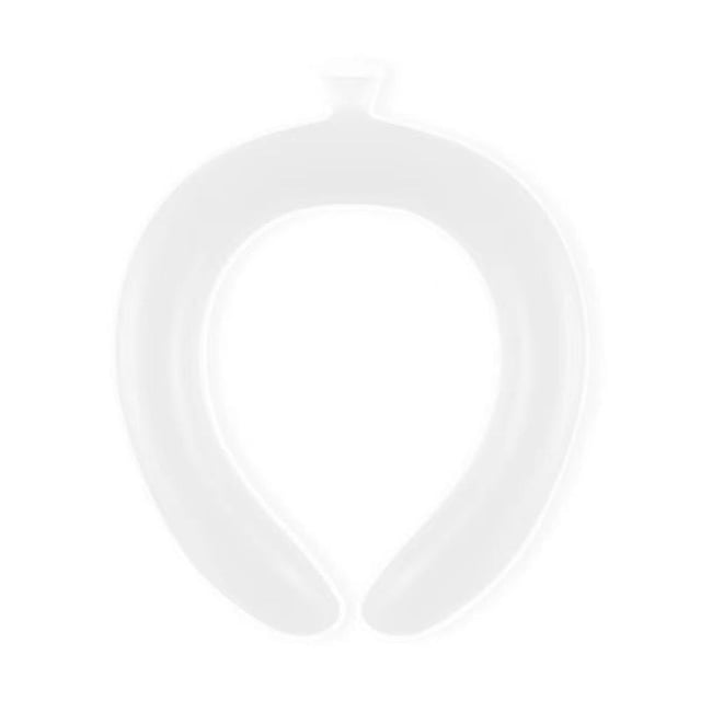 Cool Neck Ring Portable Neck Cold Pack de hielo para el calor del verano White
