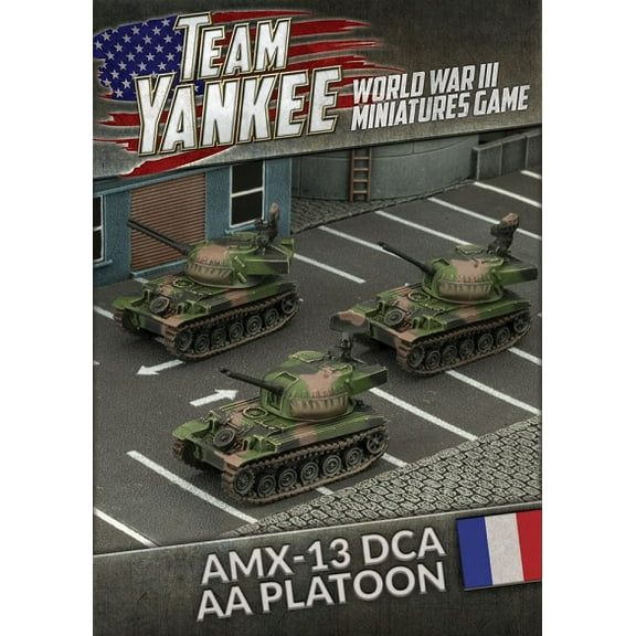 Battlefront Miniatures AMX-13 DCA AA Platoon New