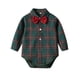 thumbnail image 4 of Conjunto de manga larga con cuello vuelto para recién nacidos, ropa de invierno para niños, conjunto de pantalones con tirantes de manga larga, conjunto navideño para niños, 4 of 5