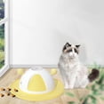 thumbnail image 4 of Alimentador Interactivo para Gato Ralre Juguete Dispensador de Comida Antideslizante Amarillo, 4 of 6