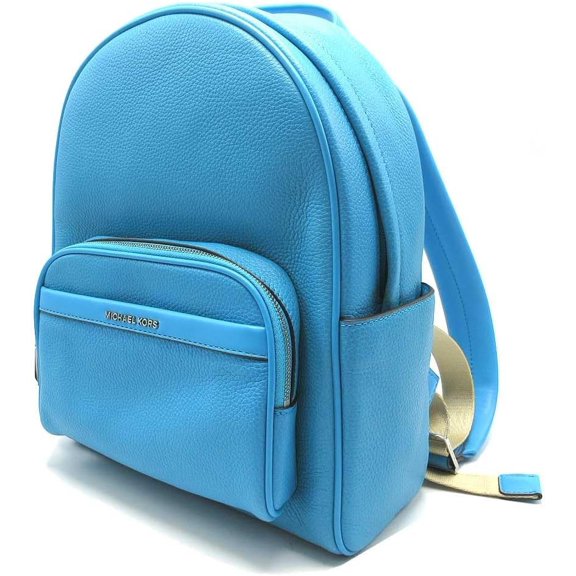 Michael Kors Women's Medium Pebbled Leather Backpack ,Sntorini Blue