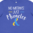thumbnail image 4 of Inktastic No Mistakes, Just Miracles Down Syndrome Awareness Youth T-Shirt, 4 of 5