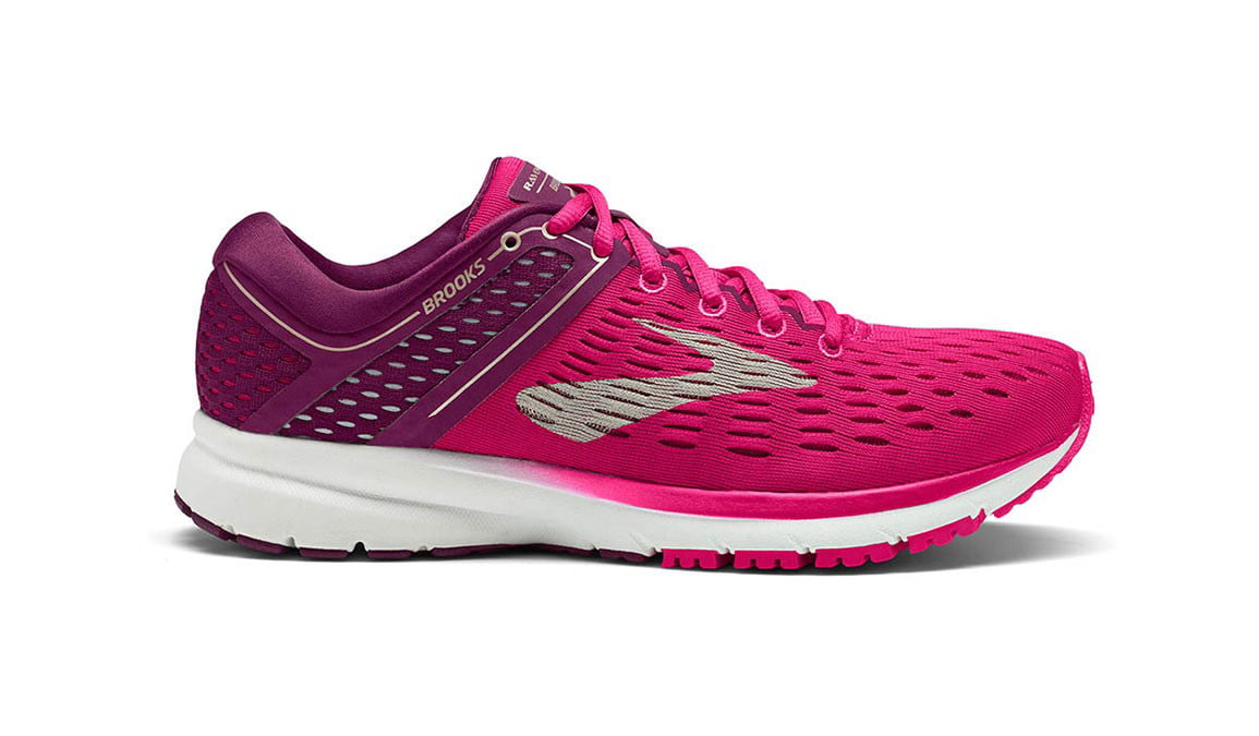 Brooks Womens Ravenna 9 Running Shoes Trainers Sneakers Pink Sports Breathable 