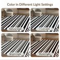 thumbnail image 7 of ODIKA 2'x3' Ultra-Soft Accent Mat, Entryway Horizontal Lines Geometric Border Covering Bathroom None Washable, Bare feet friendly, Easy Care Indoor rug for Bedside, Footrest, 7 of 7