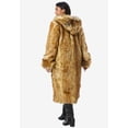 thumbnail image 5 of Roaman's Women's Plus Size Hooded Faux Fur Coat, 5 of 6