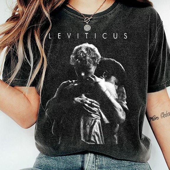 CLOTEX Leviticus 2026 Romance Horror Movie Vintage Comfort Colors Shirt, Black S