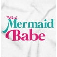 thumbnail image 2 of Mini Mermaid Babe Beach Lovers Youth T Shirt Tee Girls Infant Toddler Brisco Brands 12M, 2 of 5