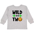 thumbnail image 3 of Inktastic Wild and Two Cute Lion Birthday Boys or Girls Long Sleeve Toddler T-Shirt, 3 of 5