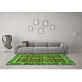 thumbnail image 3 of Ahgly Company Indoor Rectangle Oriental Green Traditional Area Rugs, 5' x 8', 3 of 4