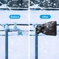 thumbnail image 7 of 4-Pack Faucet Covers for Winter Freeze Protection, Reusable Thickened Insulated Outdoor Faucet Socks, 8.3" H x 6" W Universal Fit Spigot Covers for Garden Hose Bibb, 7 of 7
