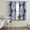 Blue, Navy, variant on Tropical Palm Leaves Sheer Curtains 96 Inch Length 2 Panels Set, Sage Green Summer Tree Botanical Plants Window Treatment Semi Sheer Long Curtains Drapes for Bedroom/Living Room/Kitchen 52"x96"x2