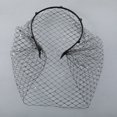 thumbnail image 1 of Velo de rendimiento para dama, estilo retro, con malla de perla y diamante, accesorio de boda para fiesta, aro para el pelo, elementos populares, detalles embellecidos, 1 of 6