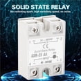 thumbnail image 2 of Módulo De Relé De Estado Sólido Ssr Ac-Ac Entrada 90-250V Ca Salida 24-480V Ca,Ssr-25 Aa 25A Scienceny TO003556-00, 2 of 7