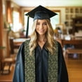 thumbnail image 6 of Disketp Green Skulls Graduation Stole Class of 2024 Customized Congratulations Sash ,Unisex, 72", 6 of 7