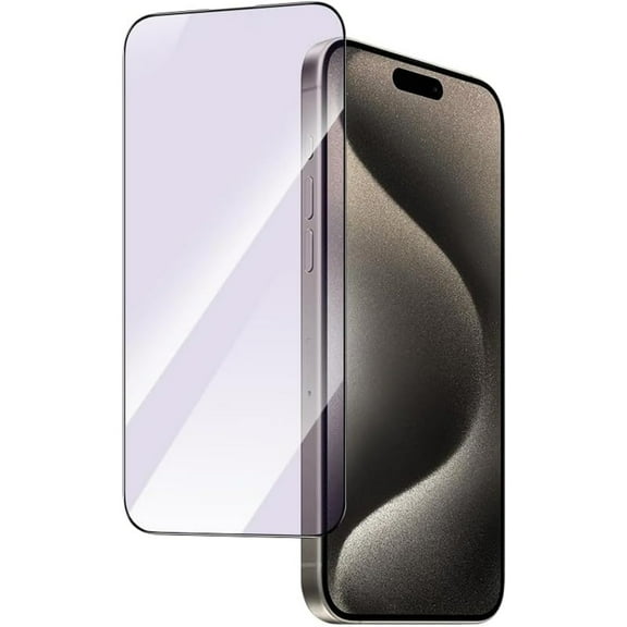 2 PACK Anti Blue Light Screen Protector for iPhone 16 HD Clear Blue Light Eye Protection