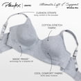 thumbnail image 5 of Playtex Soutien-Gorge Sans Armatures en Coton Extensible 18 Heures, 42, 5 of 5