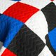 thumbnail image 2 of Red White Blue Checkered Geometric Boys Bedding Full/Queen Quilt Set Modern, 2 of 2