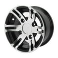 thumbnail image 1 of 10 Inch ATV Wheel Rim, High Strength Aluminum Alloy Rim, Universal Sporty Wheel Hub for ATVs Karts, Quad Bikes Dirt Bike Ride On Mower, 4 Wheel Vehicles, 1 of 7