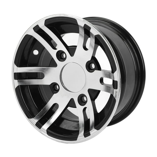 10 Inch ATV Wheel Rim, High Strength Aluminum Alloy Rim, Universal Sporty Wheel Hub for ATVs Karts, Quad Bikes Dirt Bike Ride On Mower, 4 Wheel Vehicles