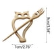 thumbnail image 4 of Broches para mujer, alfiler de madera para chal, broches para suéter, broche de músico, broche de madera para tejer, 4 of 5