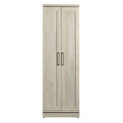 Sauder HomePlus 2-Door Storage Cabinet, Chalked Chestnut Finish