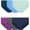 Assorted Colors, variant on Fit for Me by Fruit of the Loom Women's Plus Size Breathable Micro-Mesh Brief Underwear, 6-Pack