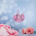 thumbnail image 4 of Copa de vino Gumry personalizada con monograma letra M 470 ml, 4 of 8