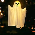 thumbnail image 5 of FEOLGEHLY Halloween Decorations Outdoor Indoor, Ghost Decor with String Lights, Light Up Ghost Halloween Battery Operated Hanging Ornament for for Outside Yard Tree Porch, Haunted House Props, White, 5 of 6