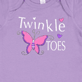 thumbnail image 3 of Inktastic Twinkle Toes Pretty Butterfly Girls Baby Bodysuit, 3 of 4