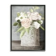 thumbnail image 2 of Stupell Industries White Roses and Botanicals on Birch Stump Painting White Framed Art Print Wall Art, 24x30, by House Fenway, 2 of 5