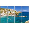 thumbnail image 2 of Harbor with Vessels and Boats - Large Seascape Art Canvas Print, 2 of 3