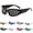 Black, variant on Mens Womens Sunglasses LSQii Summer Retro Lightweight UV Protection Sun Glasses Wrap Around Frame for Workout Cycling Travel Driving Unisex Black