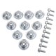 thumbnail image 1 of Kenally 20 unids/set, arandela de placa de deslizamiento automática, reemplazo de pernos antideslizantes profesionales, junta espaciadora, accesorios de Accesorios para motos Kenally  VI017761-00B, 1 of 6
