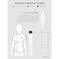 thumbnail image 6 of Ma Croix Womens Layering T Shirts Crewneck Casual Hipster Longline Bottom Ultra Soft Handfeel, 6 of 6