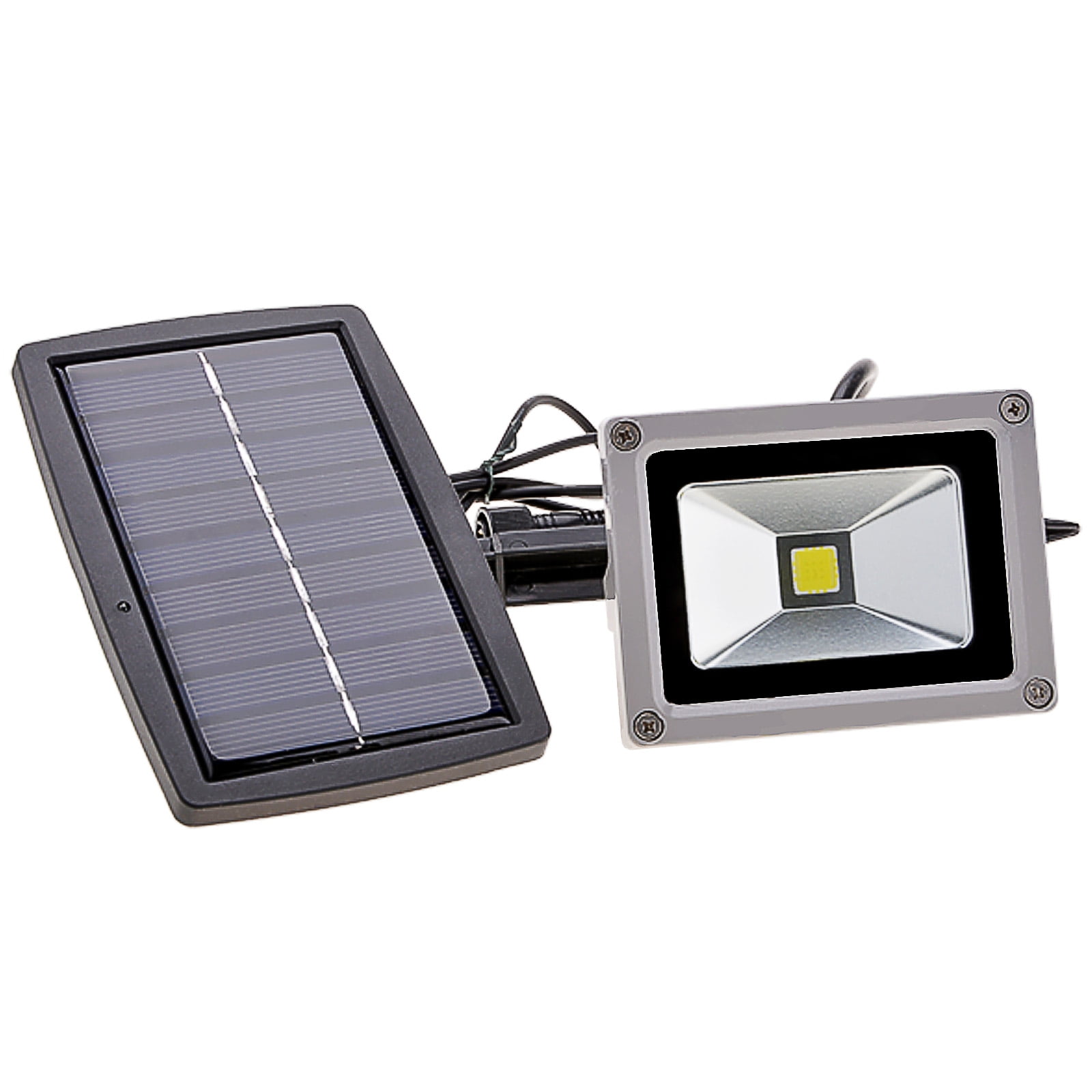 Waterproof LED Lamp Light Outdoor 10W Garden Solar Power LED Spotlight Cool White BYE by