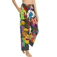 thumbnail image 2 of My Singing Monsters Cartoon Women's Pajama Pants Lounge Daily Novelty Cozy Sleep Bottoms Pants Sleepwear With Pockets, 2 of 8