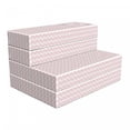 thumbnail image 1 of Pink Foldable Mattress, Zigzag Chevron Grunge, 74.8" x 35.4", Rose Pale Pink White, by Ambesonne, 1 of 6