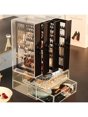 Clear Jewelry Boxes Organizers Walmart Com