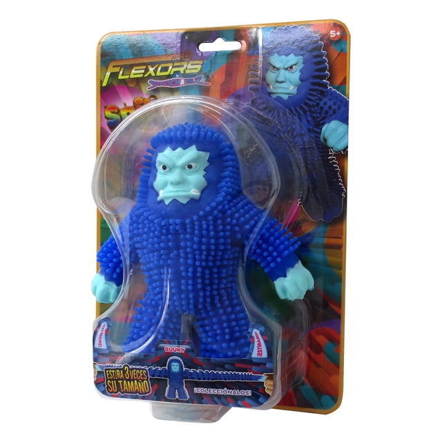 Figura De Acción Ruz Flexors Spiky Buuky 22cm Azul