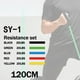 thumbnail image 2 of Bandas de resistencia Fisioterapia con asasTubos de entrenamiento para entrenamiento de resistencia, entrenamientos en casa, 2 of 5