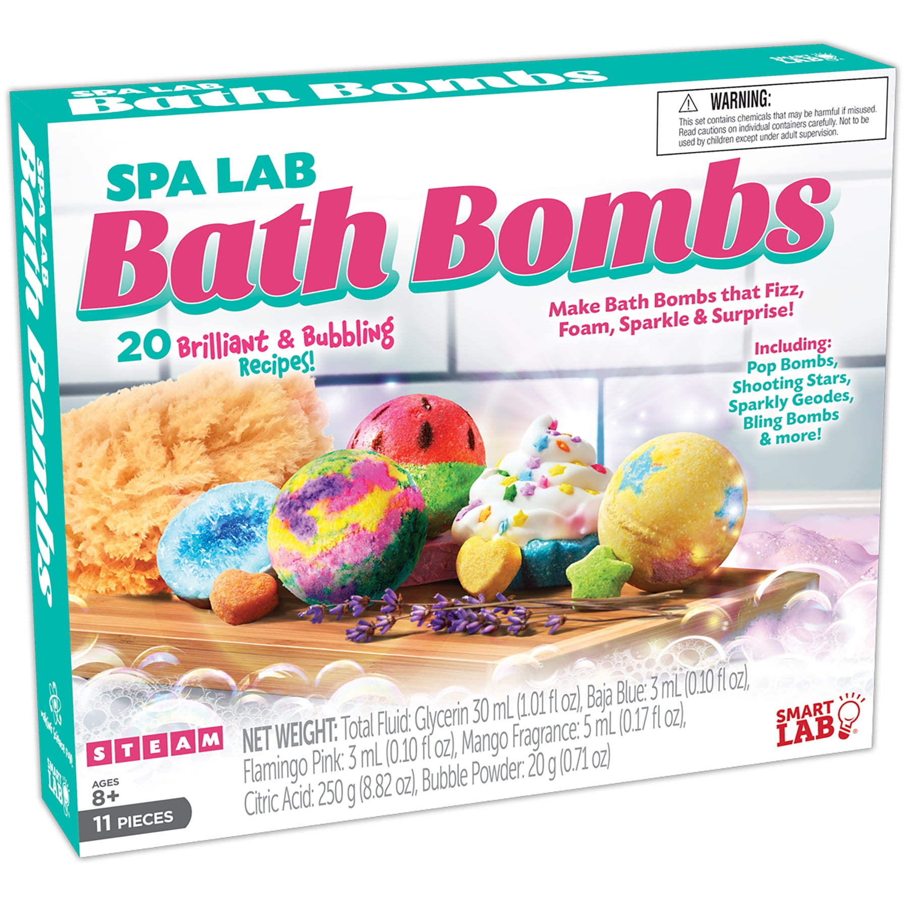 Smart Lab Toys Spa Lab Bath Bombs