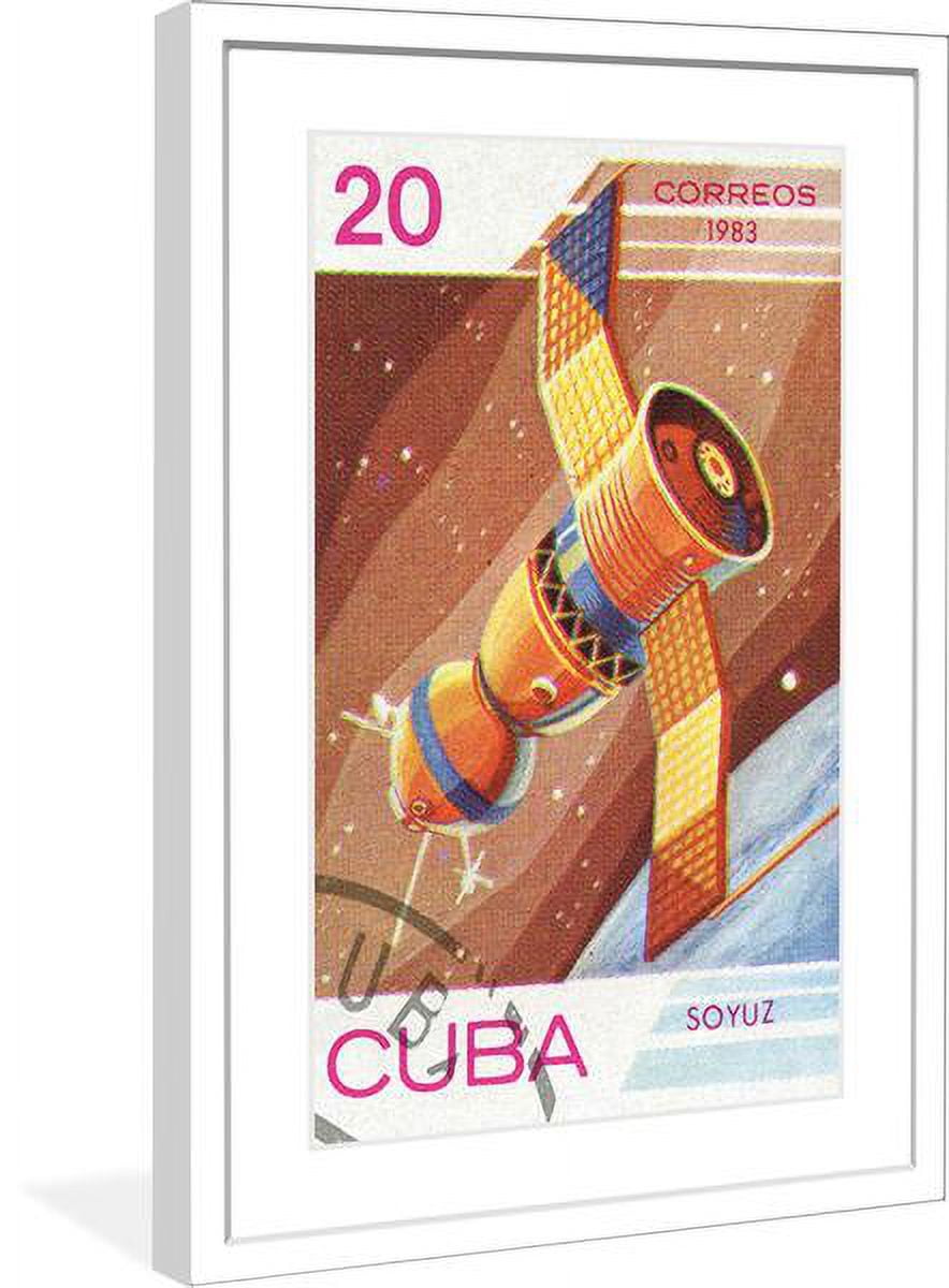 "Cuban Space Module" Framed Painting Print