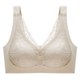 thumbnail image 1 of Sujetadores para mujer Cobertura total inalámbrica Tallas grandes Sin relleno Confort Sujetador suave (color de piel), 1 of 6