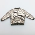 thumbnail image 4 of Bewildely Chaqueta de tendencia, colorido, ligero, diseño único, abrigos brillantes para modelo 1/6, prenda para 15,74, elemento móvil para hombres Muñecas y casas de muñecas Oro Bewildely FN001407-03, 4 of 6