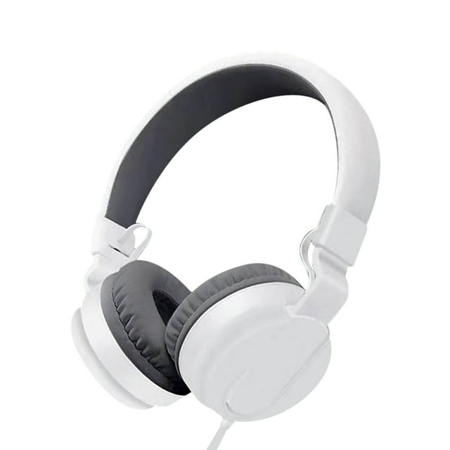 Casque de Jeu Filaire, Casque Filaire avec Microphone à Réduction de Bruit Casque Lourd Casque de Jeu Filaire Universel Casque de Jeu Pliable avec Microphone