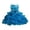 Sky Blue, variant on Bmisegm Girls Dresses Sleeveless Round Neck 3D Floral Bodice Big Bow Waist Layered Ruffled Tutu Formal Kids Dress 2-3 Years