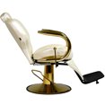 thumbnail image 4 of Silla Sillon Barberia Hidraulico Nanofort Peluqueria Reclinable Salon beige, 4 of 8