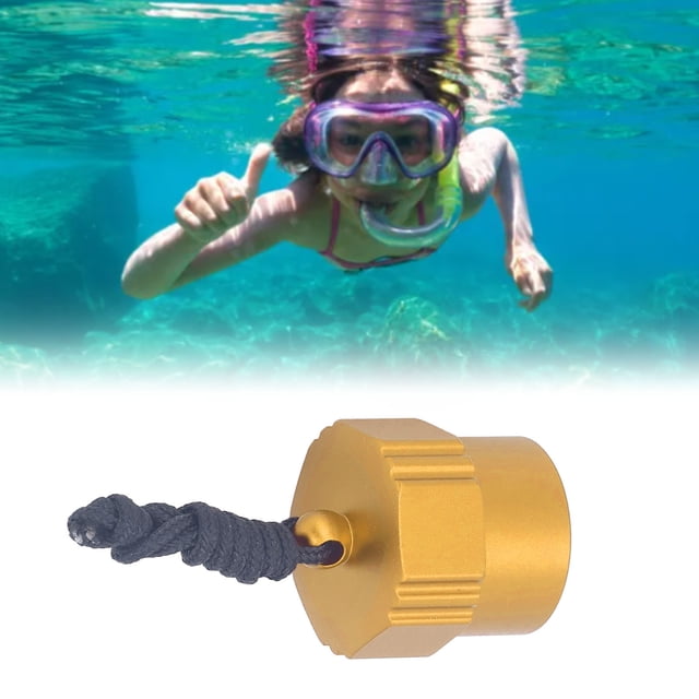 DIN Diving Dust Universal Threaded Excellent Replacement Retention Cord Durable Construction for Diving Regulator